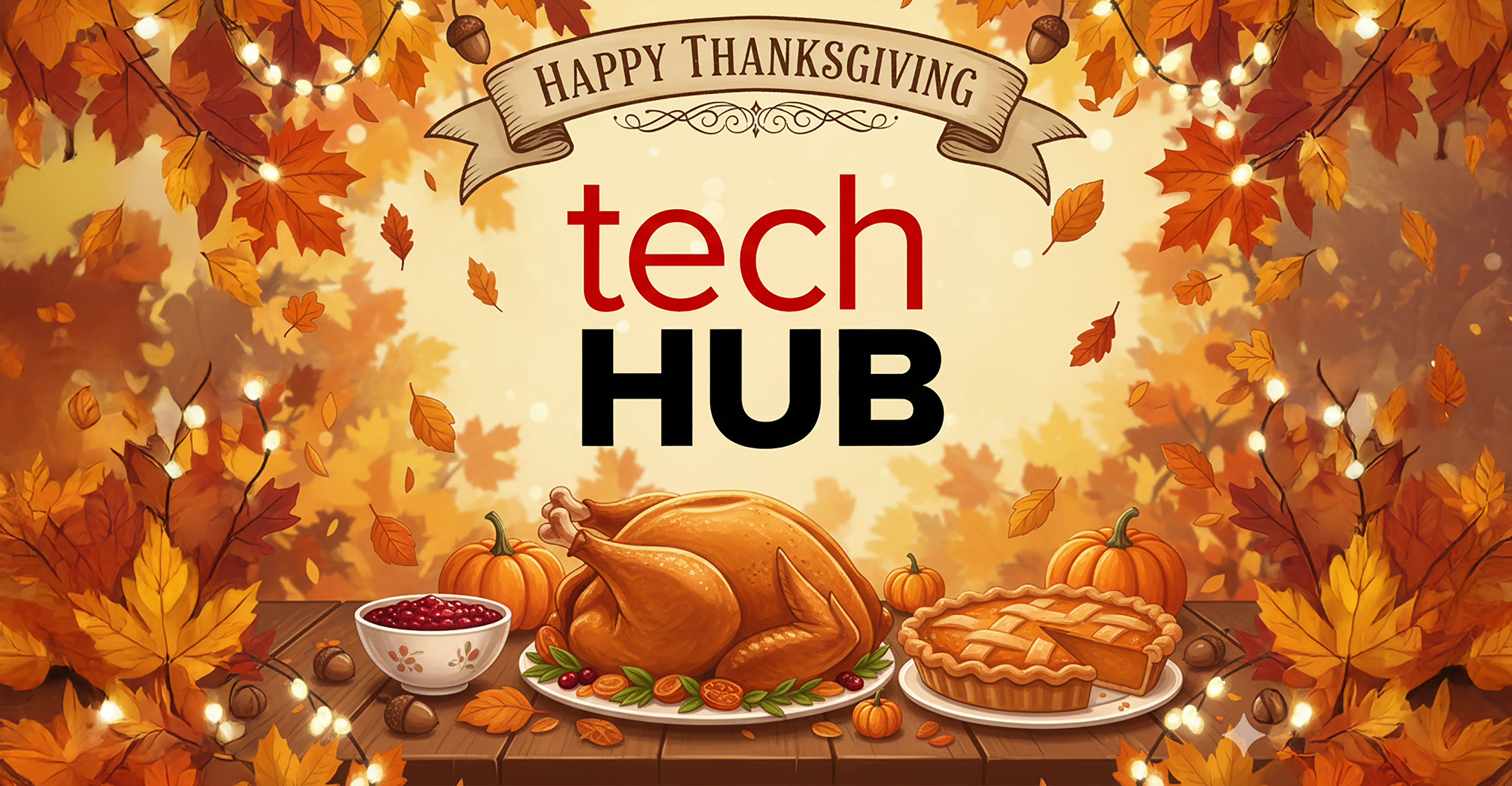 Tech Hub Thanksgiving Graphic