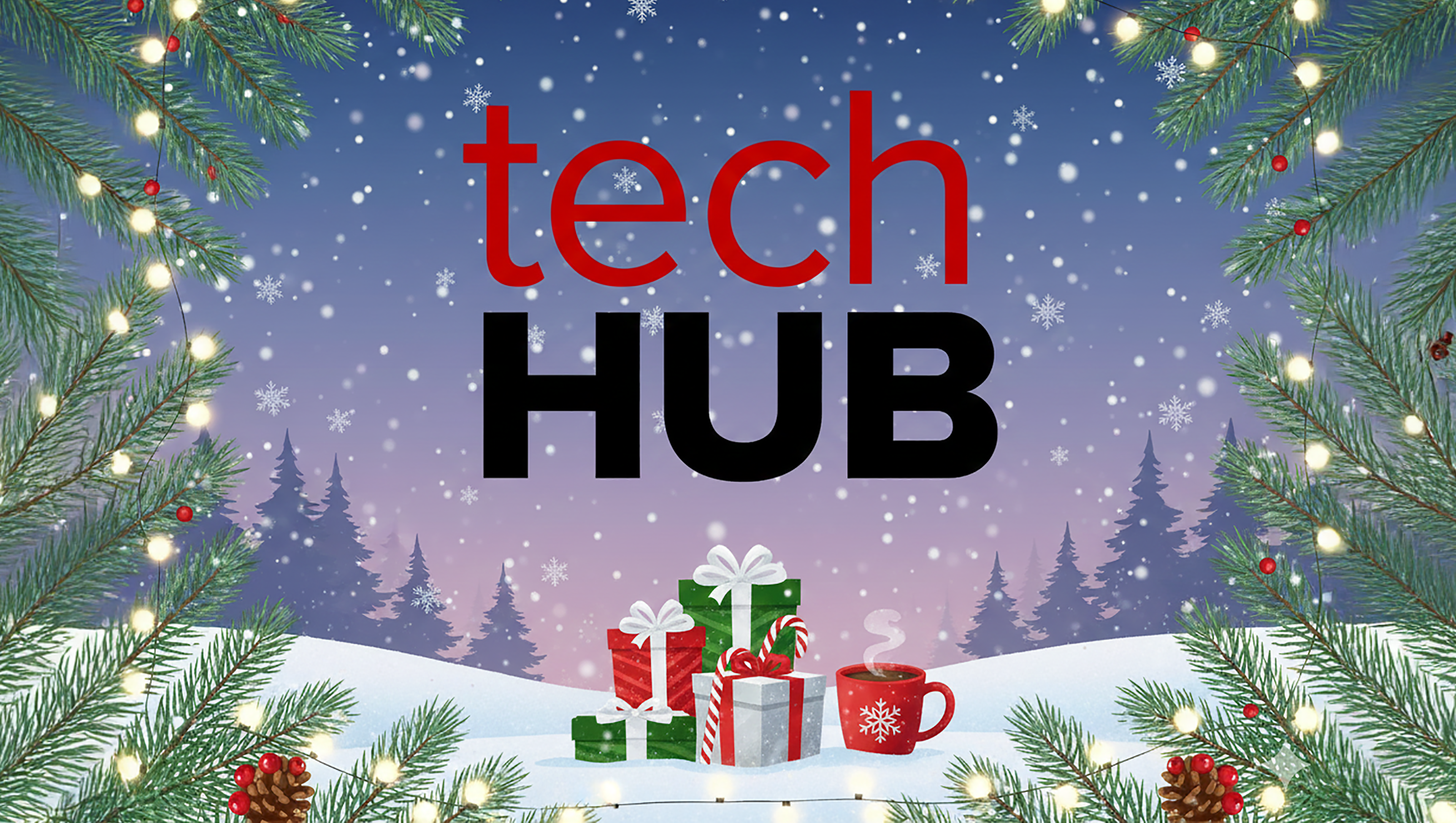 Tech Hub Holiday Logo