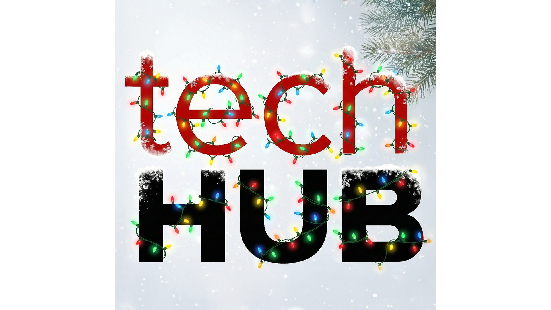 Tech Hub Winter Holiday logo