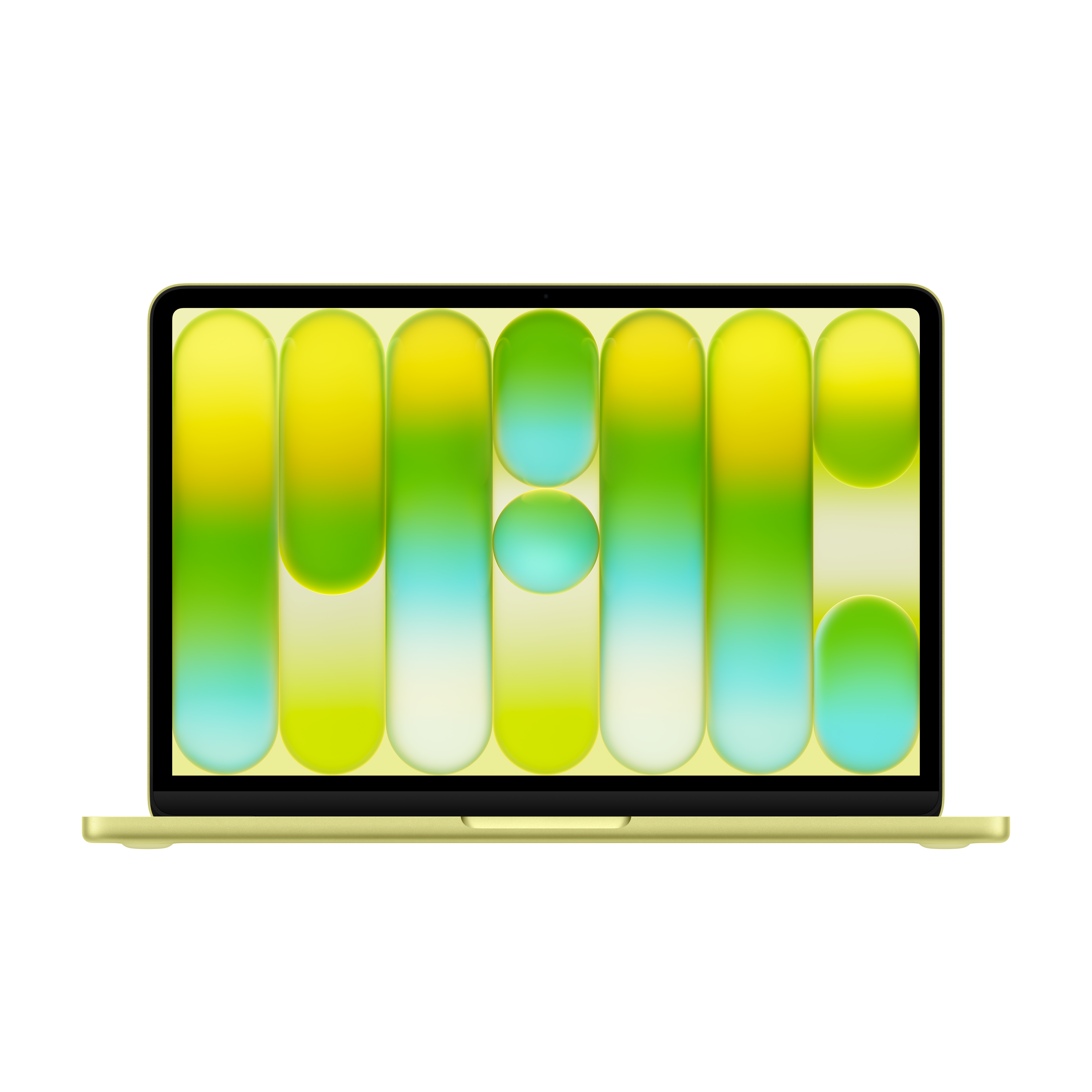 MacBook Neo in citrus