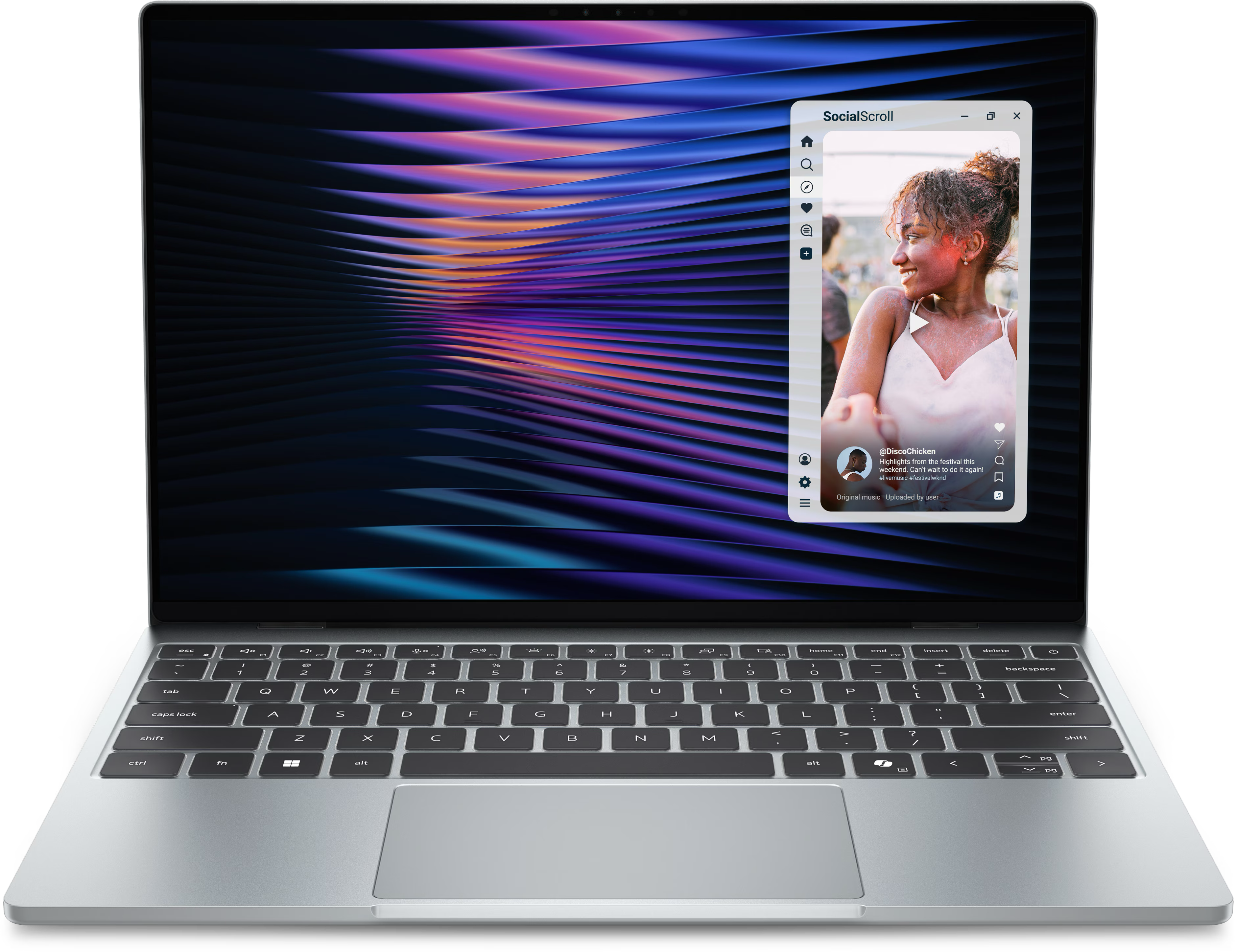 Front view of XPS 13