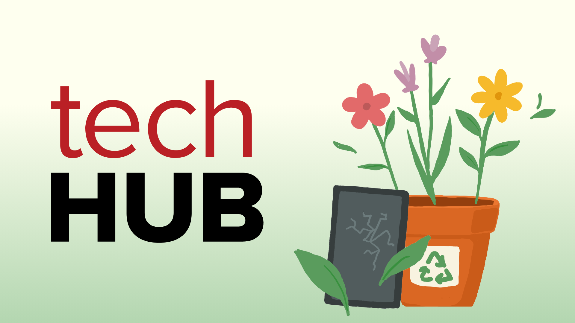 Tech Hub spring cleaning