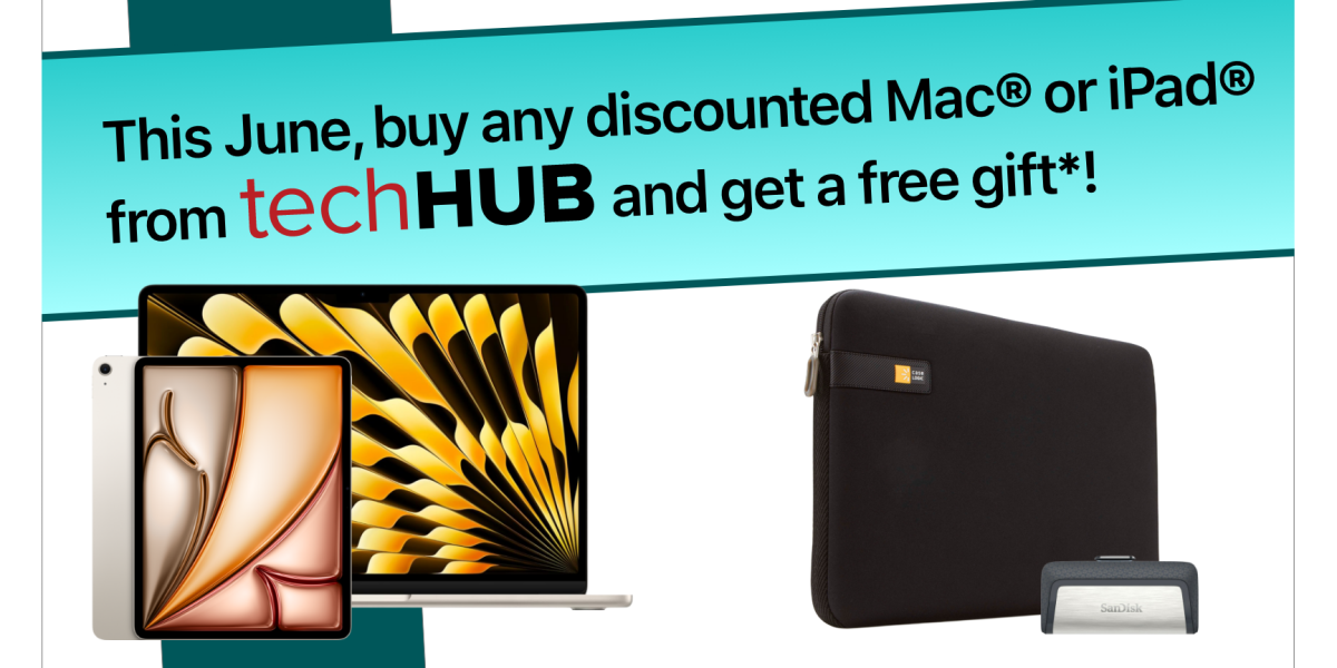 Free Gift with Eligible Purchase at Tech Hub