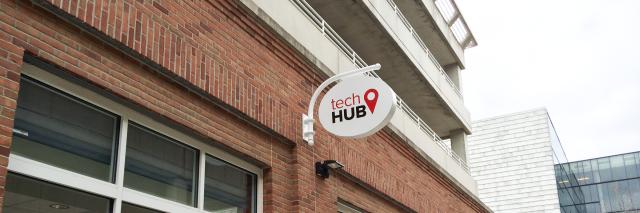 Tech Hub's storefront