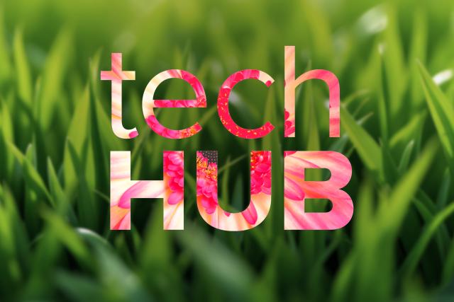 Tech Hub Spring Cleaning Event Logo