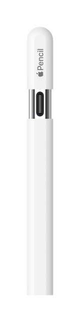 Enhanced view of USB-C port on Apple Pencil