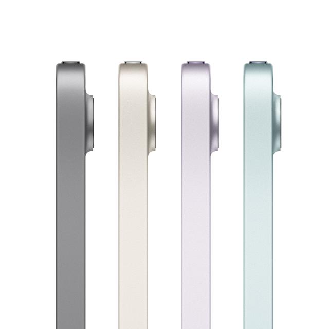 Side view of 4 colors of iPad mini